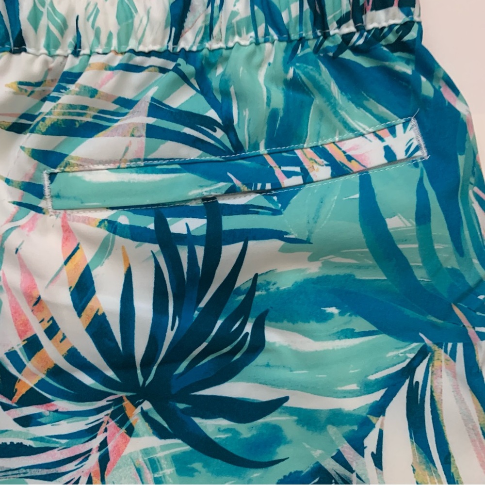 Ocean Pacific OP Shorts NWT Board Swim Shorts Tropical Print Size Large - Picture 7 of 7